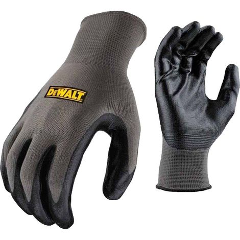 DeWALT DPG66L EU Nitrile Nylon Work Gloves Large