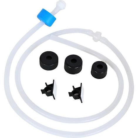 Kit de rallonge pour distributeur de savon d'évier de cuisine avec clapet anti-retour amélioré, tuyau de 120 cm (47 po) pour distributeur de savon à vaisselle sous comptoir (1/5)