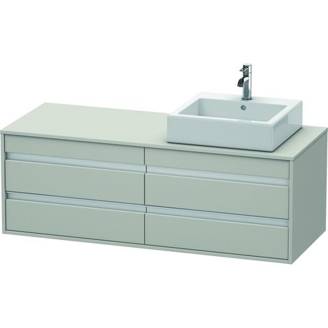Duravit Ketho consola mueble bajo lavabo, suspendido,