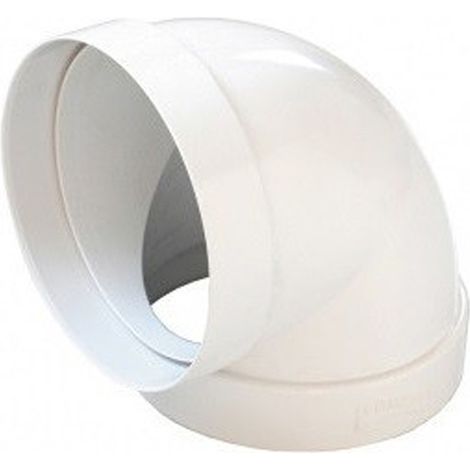 Courbe de ventilation canalisA e femelle pvc 90 125 millimA tres