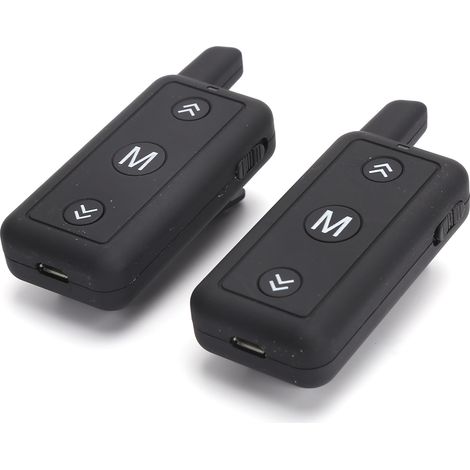1 paire de mini talkies-walkies longue portée, radios portables bidirectionnelles pour centres commerciaux, hôtels et restaurants V109 (1/5)