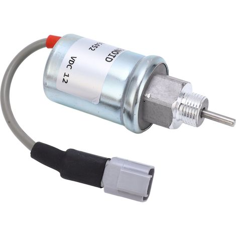 12V Kraftstoffabsperrventil 185206452, hochfester Ersatz für Perkins GG-402D-15 GH-403D-07 (1/5)