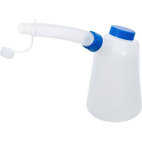 Broc à Bec Verseur Flexible 1L - , Couvercle Inclus - Pratique et Ergonomique, Pro - D-Work (1/5)