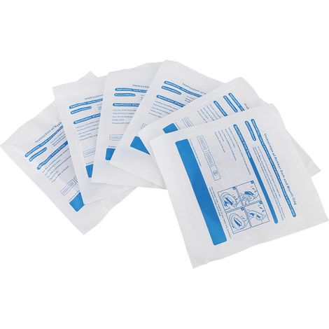 Lot de 10 écarteurs buccaux en caoutchouc bleu jetables pour ouverture dentaire (1/5)