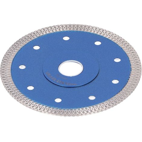 Disque de scie diamanté de 125 mm pour coupe à sec et humide, outil de coupe pour carrelage en porcelaine et céramique (1/5)