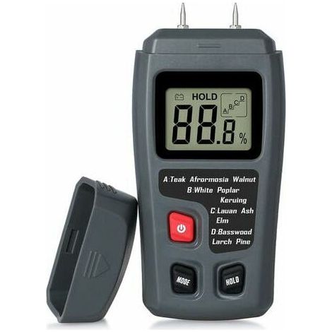 Testeur D'Humidité Du Bois Portable Testeur D'Humidité Lcd Pour Détecteur D'Humidité Du Bois Pour La Mesure De L'Humidité Du Papier De Bois De Chauffage