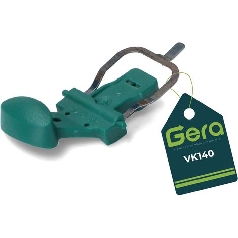 Bouton de déverrouillage de poignée compatible avec VK140 VK 140 - Bouton de verrouillage bâton aspirateur - Remplacement de déverrouillage du tube télescopique (VK140) (1/5)