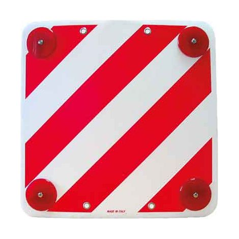 CARTELLO 'CARICHI SPORGENTI' 50x50 cm - 10 pezzi