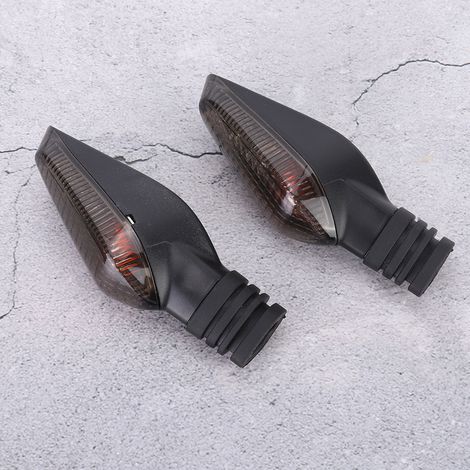 Paire de clignotants pour Ducati Streetfighter 848, 1099 et Multistrada 1200 (lentilles fumées). (1/5)