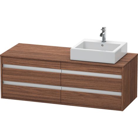 Duravit Ketho consola mueble bajo lavabo, suspendido,