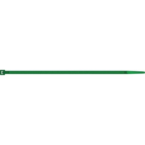 FASCETTA CABLAGGIO VERDE NYLON 4,5X290 MM 100 PZ (1/2)