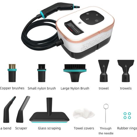 Limpador a vapor portátil, ideal para limpeza doméstica.Limpador a vapor portátil, ideal para limpeza doméstica. (1/4)