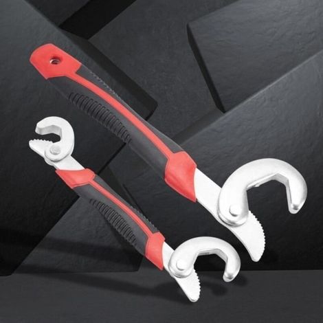 Multifunctional wrench, durable and practical double-headed wrench, universal adjustable wrench, for mechanic's accessory tool (1/4)