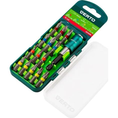 Schraubendreher-Bits Verto 66h606 15 Stück 25 mm