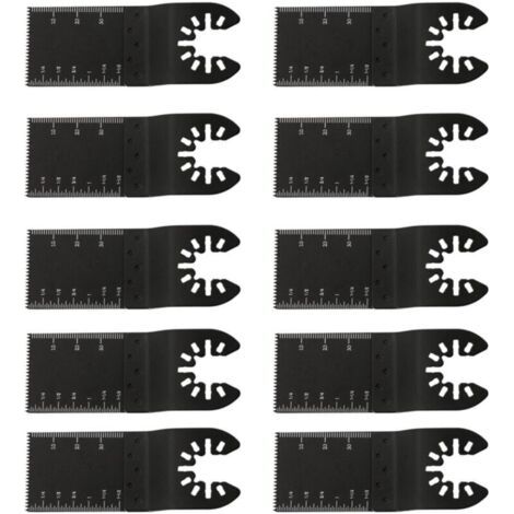 Lames de scie multi-coupe oscillantes For Fein, Multimaster, Makita, Bosch, Rockwell, Sonicrafter, Worx,9034mm(10PCS) (1/5)