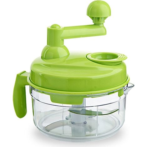 Robot culinaire manuel à manivelle / Trancheuse à viande manuelle / Hachoir à légumes et à fruits (1/5)