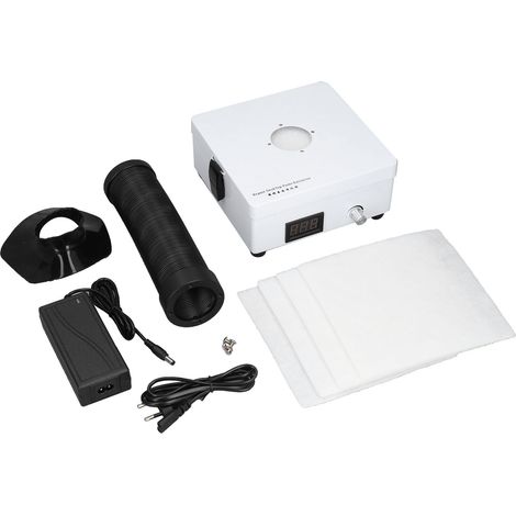 Tube d'aspiration fumées soudure, purificateur avec triple filtre intégré, absorbeur de vapeurs pour poste à souder, prise UE 100-240V, petit équipement d'atelier (1/5)