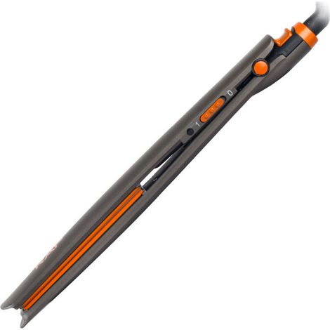 Fer à friser portable et multifonctionnel, idéal pour la maison, les dortoirs et lieux de vie. Il est facile à transporter et donne un aspect volumineux aux cheveux. (1/5)
