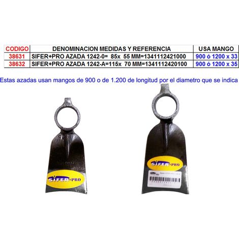 Houe SIFER PRO 1242 A115 70 MM