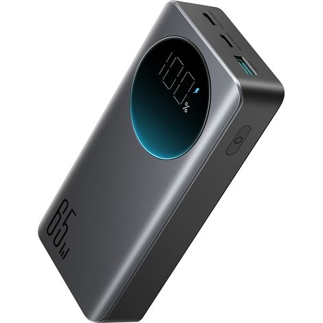 Power bank digitale 20000mAH 65W 3A USB USB-C nero