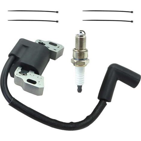 Bobine d'allumage pour tondeuse à gazon 450E 550E 550EX remplace 593872 84005272 798534 799582 08P502 09P602 09P702 Kit de fil d'allumage (1/5)