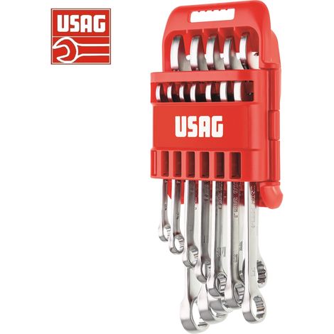 Set 12 Chiavi Combinate Usag 285 J/DS12 8-19mm (1/4)