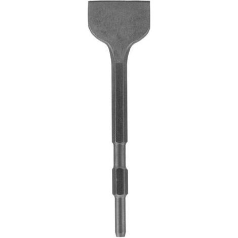 Ciseau à rainurer pour marteau , XU,perforateur à tige hexagonale 17 x 280 x 75 mm, outil pro qualité, tranchant et précis, manche antidérapant, matériaux durables , satisfaction garantie - (1/3)