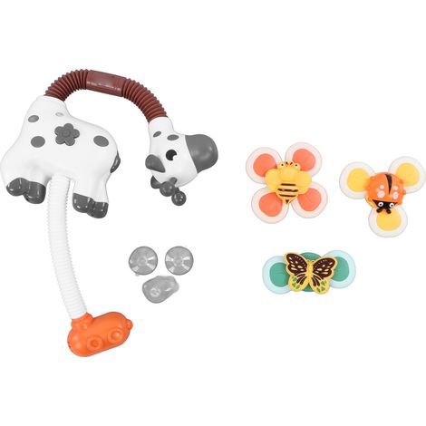 Baignoire bébé jouets avec pommeau de douche orientable animaux forme imperméable pulvérisateur type 2 (1/5)