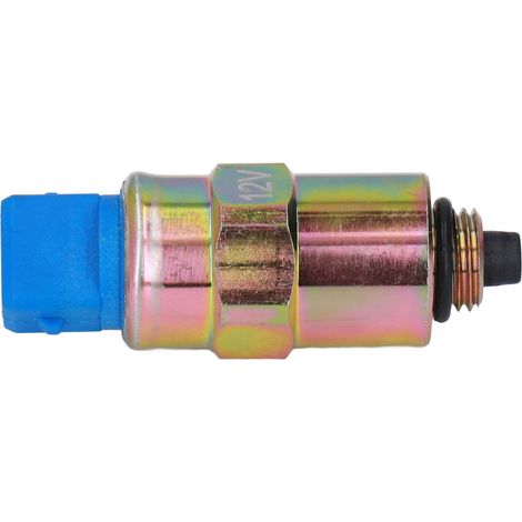 Électrovanne à essence 12V 716-30255 compatible avec chargeuse JCB 3CX 4CX et tractopelle