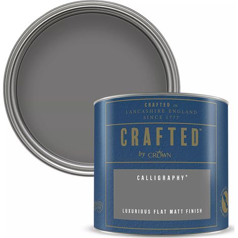 Crown Crafted Luxurious Flat Matt Emulsion 125ml (1/3)