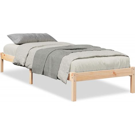 Maison Exclusive - Letto Extra Lungo senza Materasso 100x210 cm in Legno di Pino