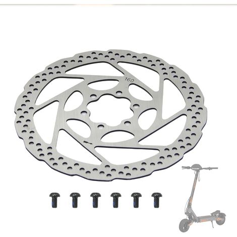 Scooter-Zubehör, kompatibel mit Kukirin G2G4 160mm Bremsbelägen und Feststellbremsscheiben. (1/4)