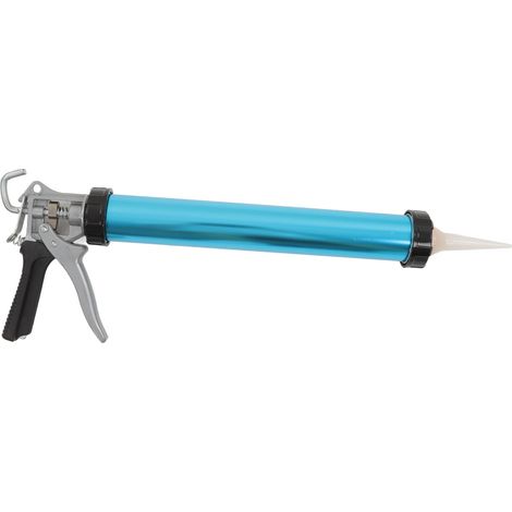 Pistolet à calfeutrer manuel professionnel anti-goutte, poignée rotative en aluminium ergonomique, pistolet à mastic robuste