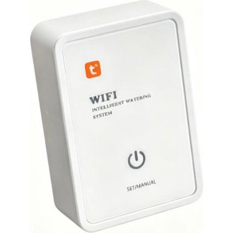 Arrosoir automatique WiFi - télécommande - minuterie 10 niveaux - interface autobloquante - blanc porcelaine. (1/5)