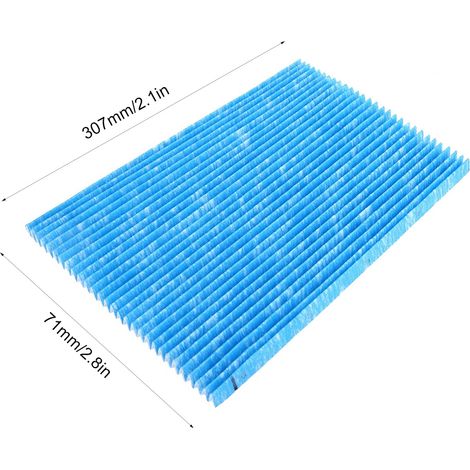 3er-Pack Ersatzfilter für Luftreiniger MC70KMV2, MCK57LMV2 und BAC006A4C, Papiermaterial, Abmessungen 307 x 71 x 13 mm (1/5)