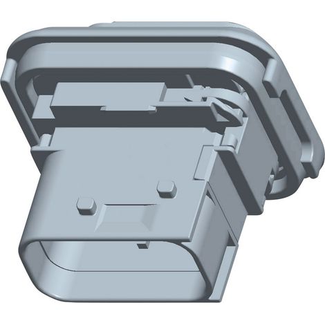 TE Connectivity Boîtier femelle pour platines série HDSCS, MCP Nbr total de pôles 10 1-1564518-1 1 p