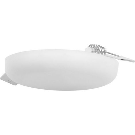 Forlight Wide - Plafoniera LED 17.4W e 1270lm con Bianco Neutro 4000K. Diametro 12cm. Struttura in Alluminio. Uso Interno IP54. Colore Bianco