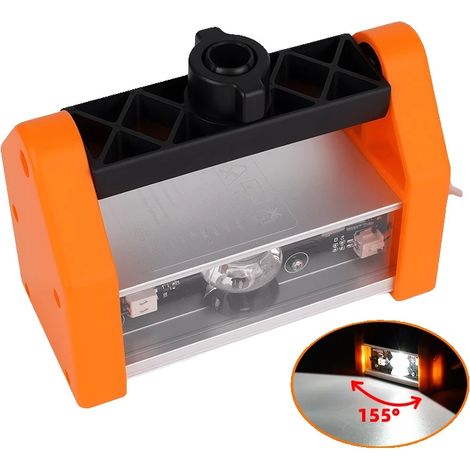 Lampe de polissage LED, 1500 lumens, angle de vision de 155°, tension universelle 110V-220V, 5 niveaux de luminosité réglables, distance efficace de 6 mètres (1/5)