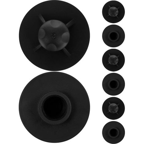 13MM Anti Sinking Camping Chair Leg Caps Rubber Foot Tips Set of 8 Non-Slip Protective Pads for Outdoor Floors and Garden Furniture (1/5)