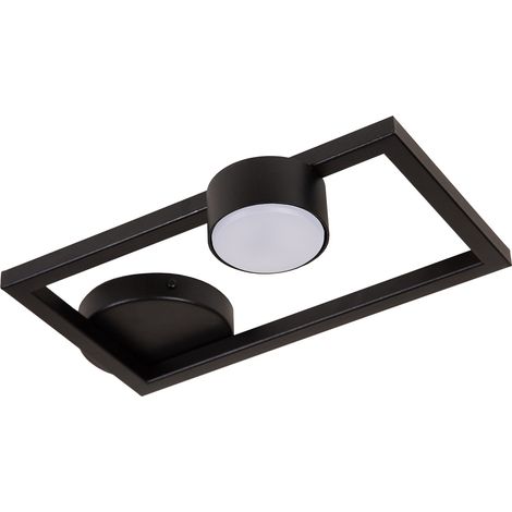 Plafoniera rettangolare nera 1xGX53 12W Frame Sigma (1/3)