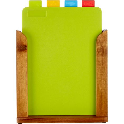 Premier Housewares Wood Stand Chopping Boards - Set of 4 (1/5)