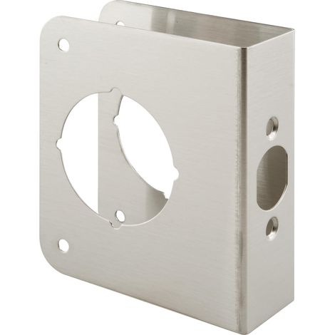 Mp9454 X Serrure et porte Reinforcer, 1–3/8 in. X 2–3/8 en, Acier inoxydable, Lot de 1 (1/4)