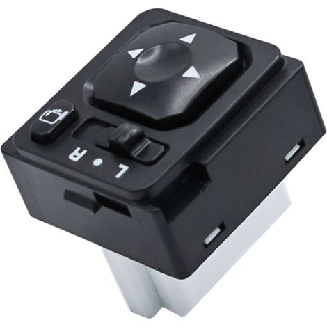 Le MR951187 est un interrupteur de commande de réglage du repliage du rétroviseur, adapté aux véhicules Mitsubishi Outlander 2019-2022, contrôlant la fonction de repliage du rétroviseur. (1/4)