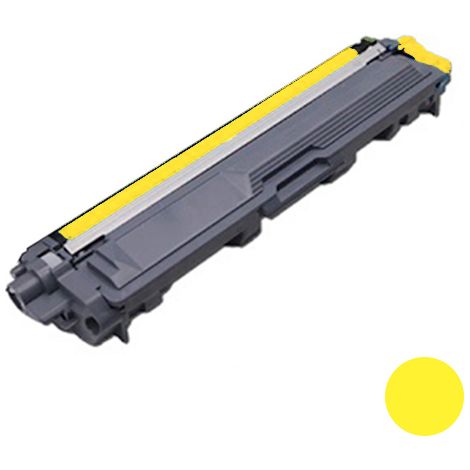 Tóner de sustitución IVOL con chip para Brother TN-247YN - Alternativa para TN-247 y TN-243 - Amarillo
