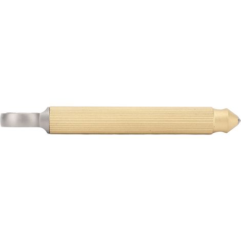 Jeu de tournevis à angle droit en acier, tournevis porte-clés à fente et cruciforme, outil EDC de poche avec manche en laiton pour les activités de plein air (1/5)