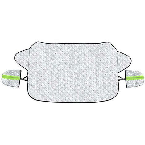 Pare Brise Voiture Protection Pare Brise Hiver Protege Pare Brise Magnétique Universelle CRepliable (147x10 (1/4)