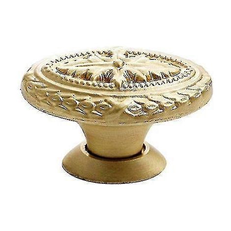 Poignée de meuble en laiton bronze 4,60 cm - Design durable et élégant pour armoires, tiroirs et penderies - Installation facile (1/5)