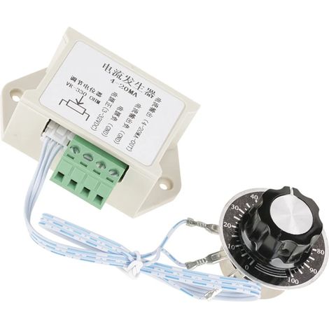 Module générateur de signal de courant analogique réglable 4-20 mA (1/5)