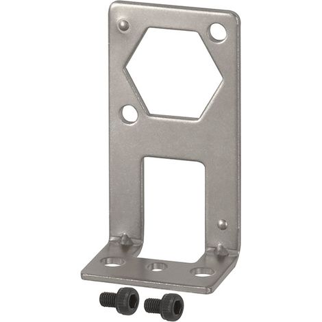 Riegler Befestigungswinkel aus Metall, waagrecht (1/2)