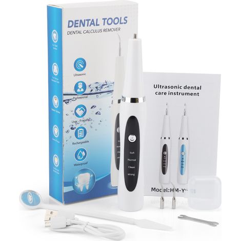 4-Gang-Ultraschall-Scaler, Zahnärztliches Instrument für zu Hause, Scaler und Fleckenentferner, elektrischer Scaler